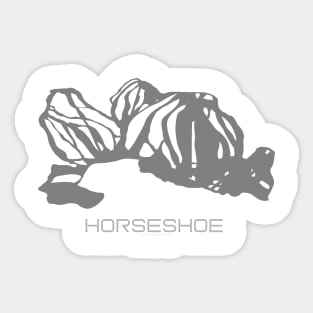 Horseshoe Resort 3D Sticker